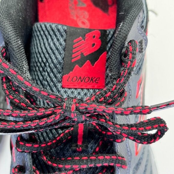 New Balance Men’s Lonoke All Terrain Shoes SIze 10 in Gray Black Red MTLONLT1 - Picture 11 of 16